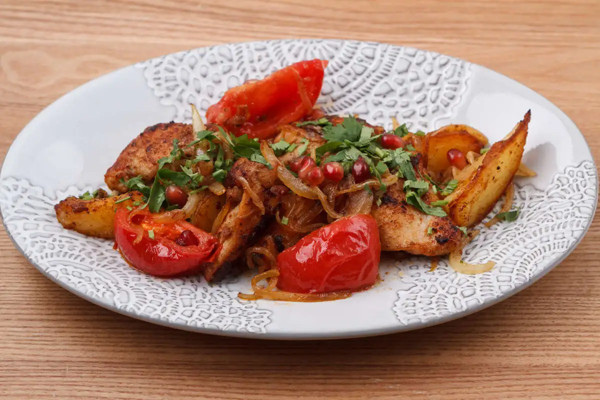 Оджахури с курицей