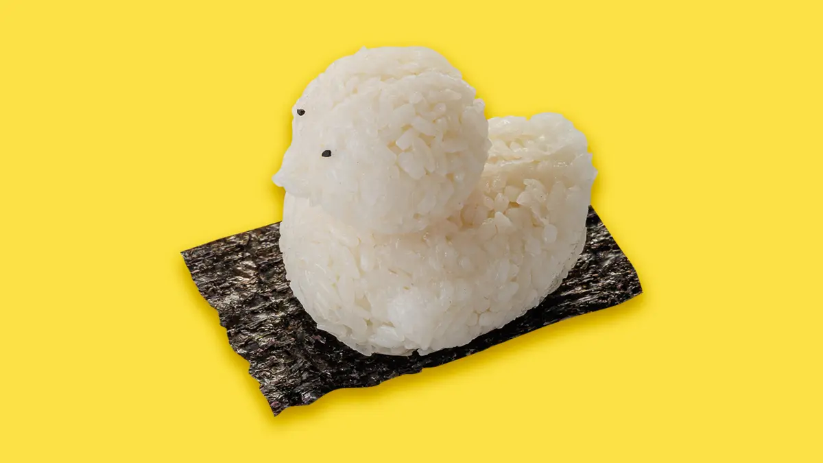 Уточка из риса