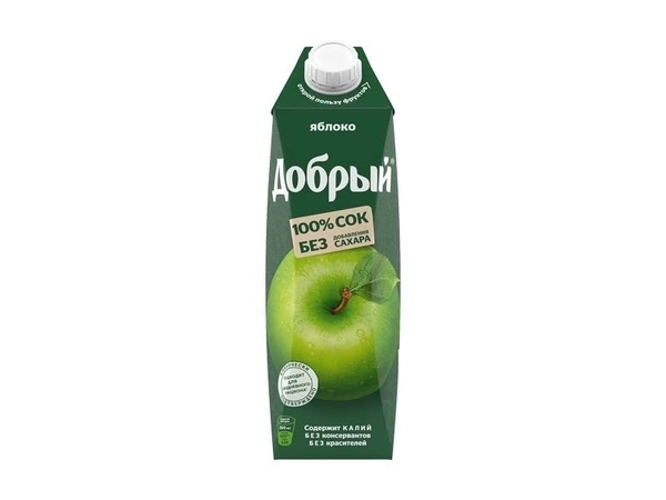Сок Добрый яблоко 1л