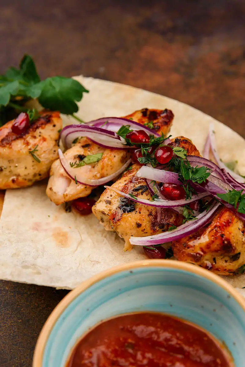 Шашлык из курицы