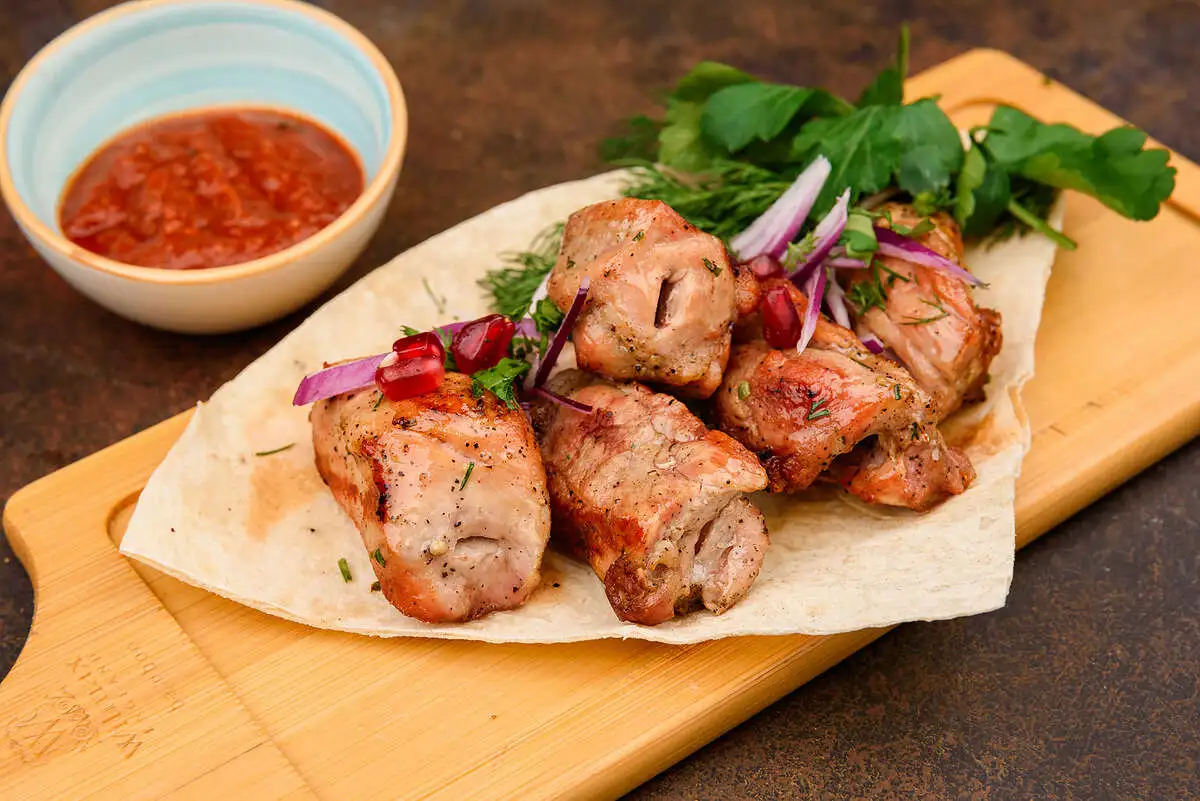 Шашлык из свинины