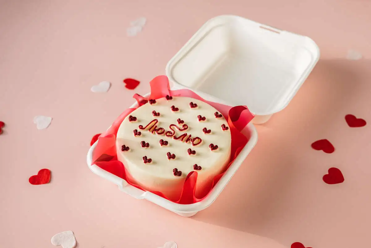 Бенто-торт Маковый праздничный