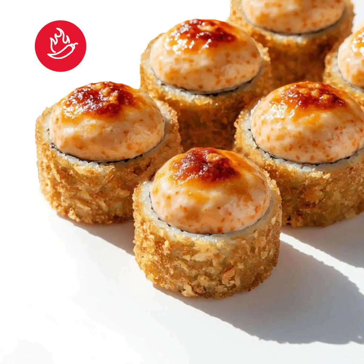 Роллы "Бекон" запеченные