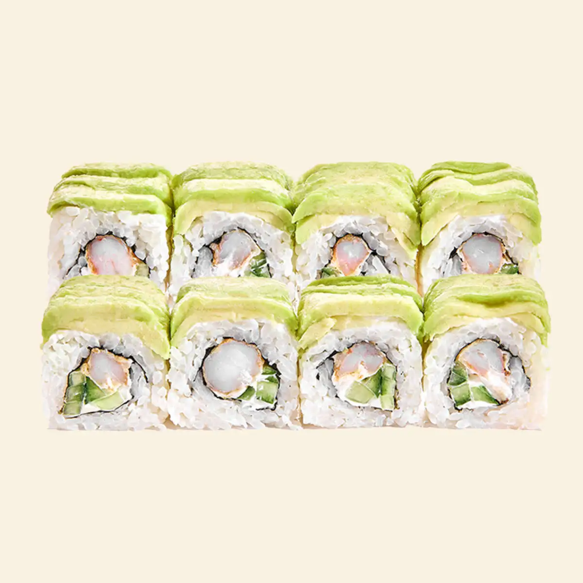 Авокадо ролл с креветкой темпура