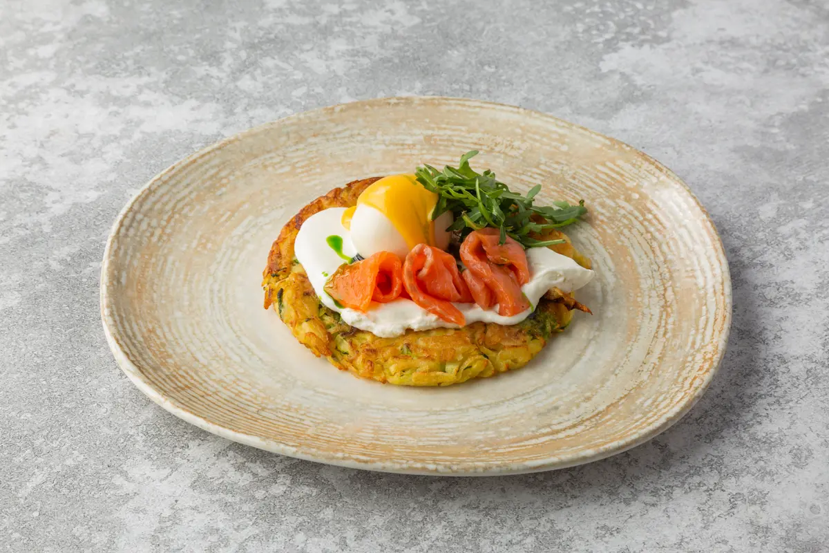 Драник с форелью