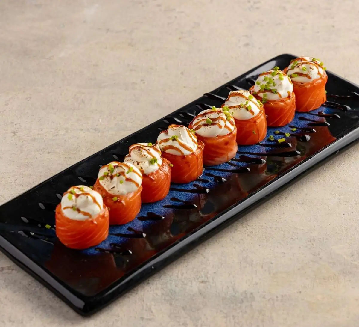 Лосось и сливочный сыр