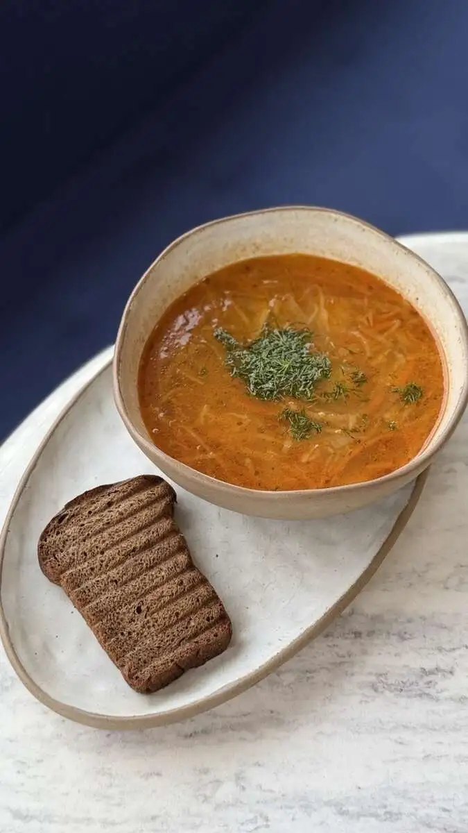 Щи со свежей капустой