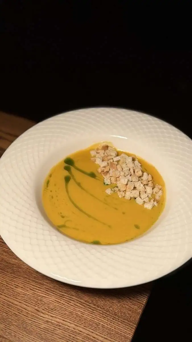  Пряный крем-суп овощной на кокосовом молоке