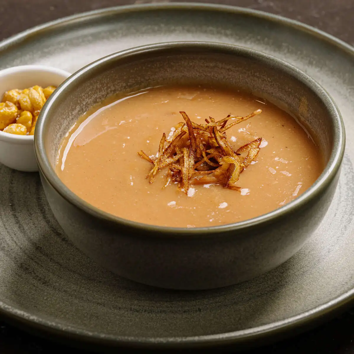 Суп из чечевицы и нутом