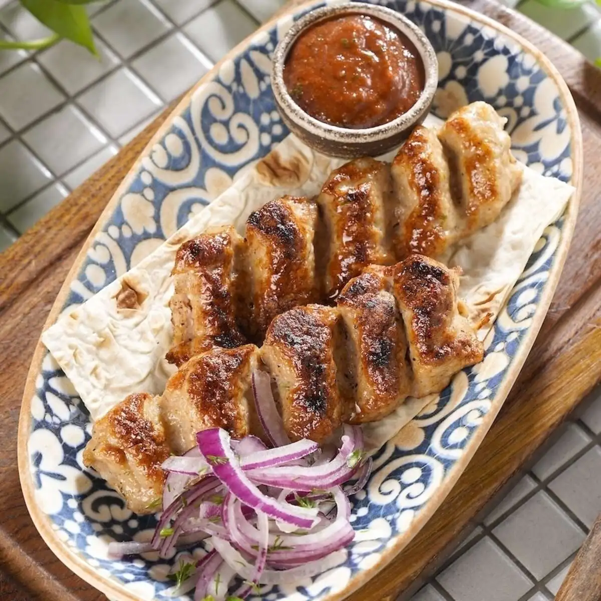 Люля-кебаб  из курицы