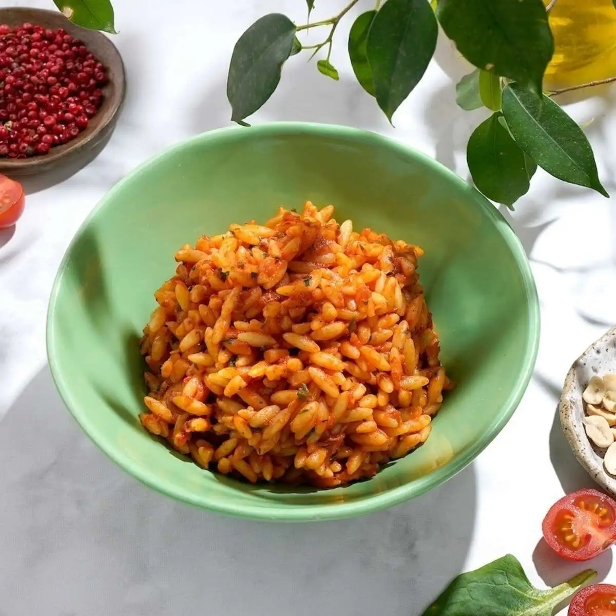 Орзо в томатном соусе