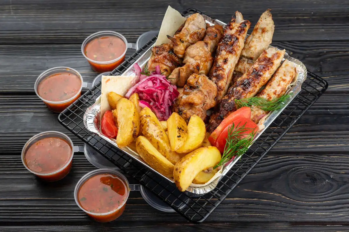 Сет 5 (микс: люля-кебаб и шашлык из курицы)