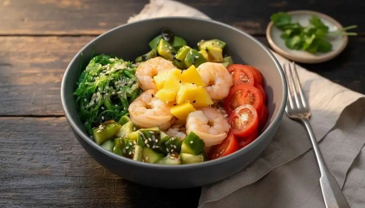 Поке с креветкой*