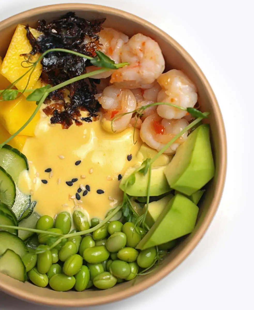 Поке с креветкой