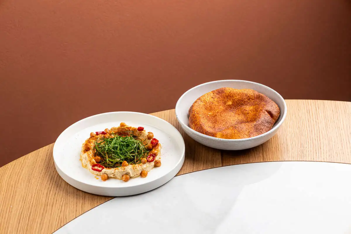 Хумус с питой