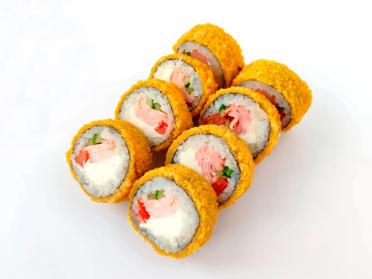 Темпура с беконом ролл дня