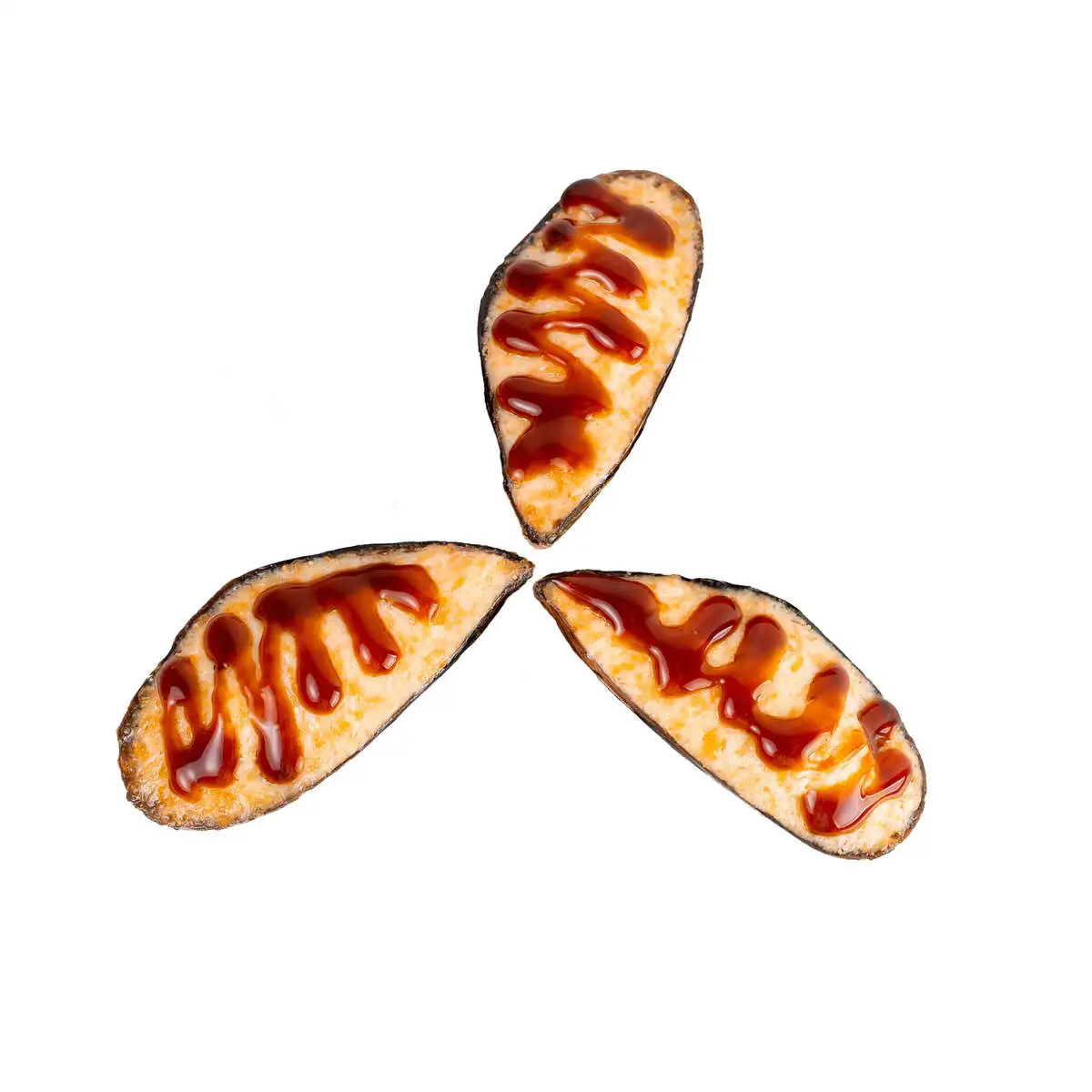 Мидии запеченные в панцире