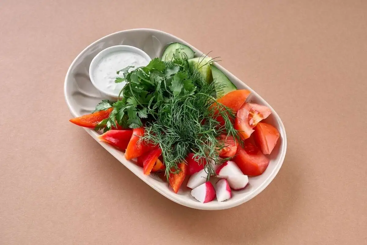 Овощная тарелка