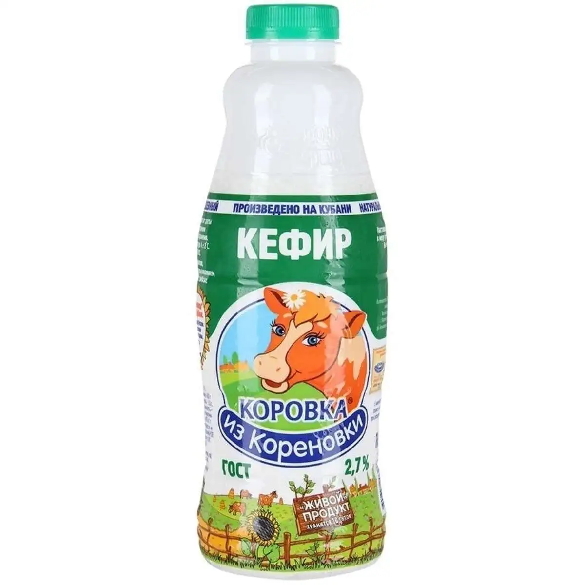 Кефир Коровка из Кореновки 2,7% 0,45л(м)