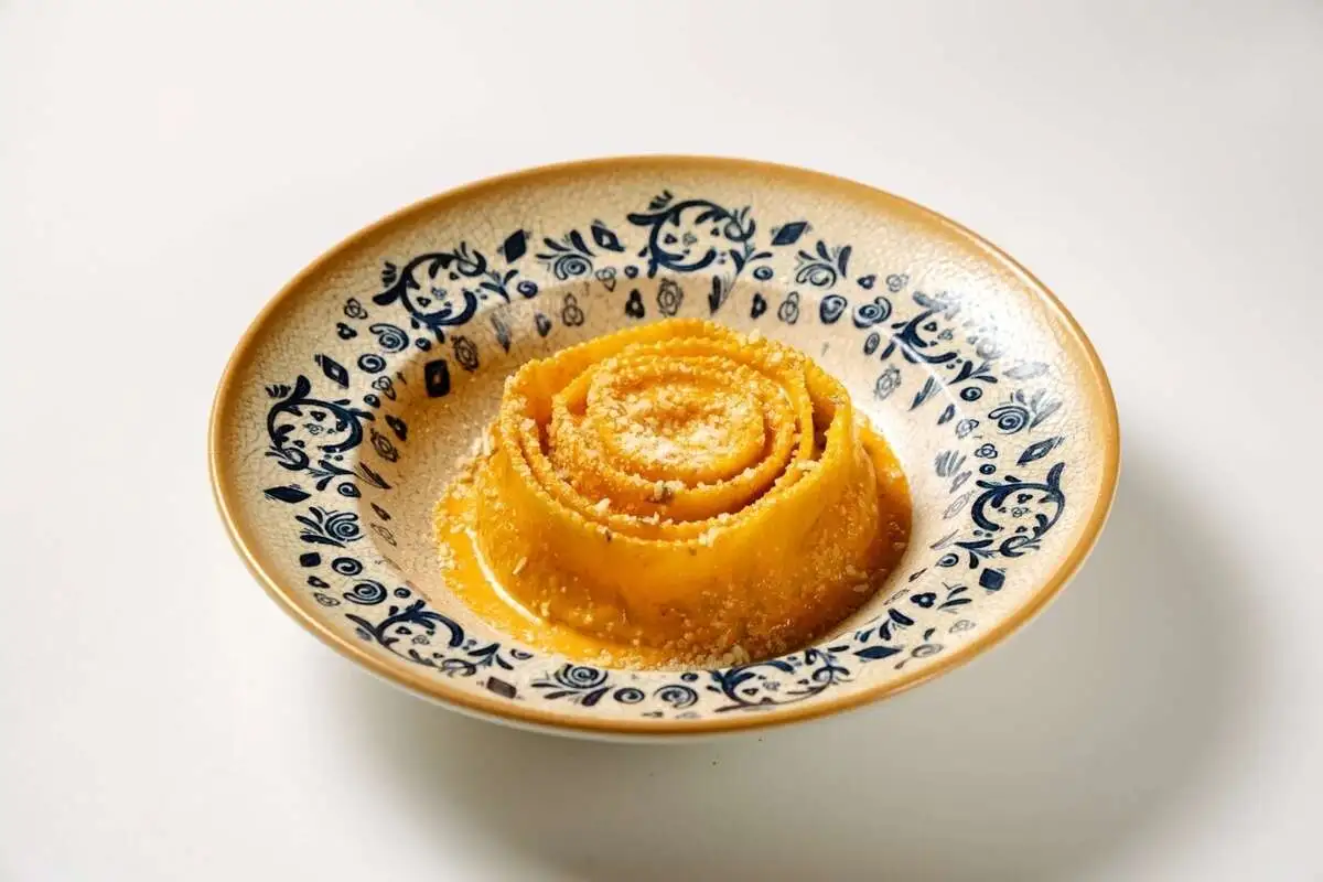 Креветка и сливочное песто