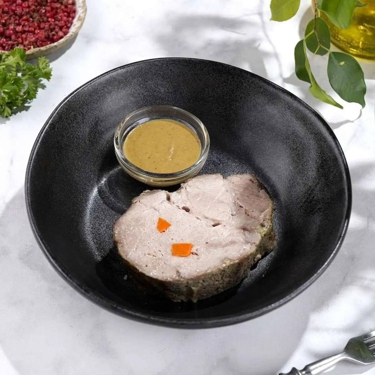 Буженина с горчицей