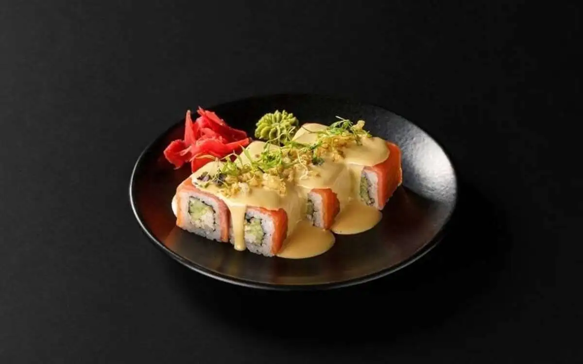 Ролл креветка снежный краб