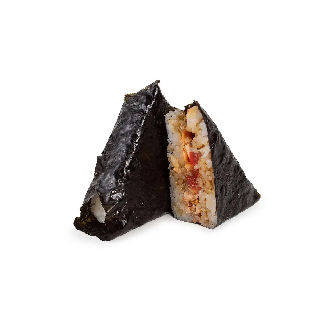 Онигири с жаренным лососем