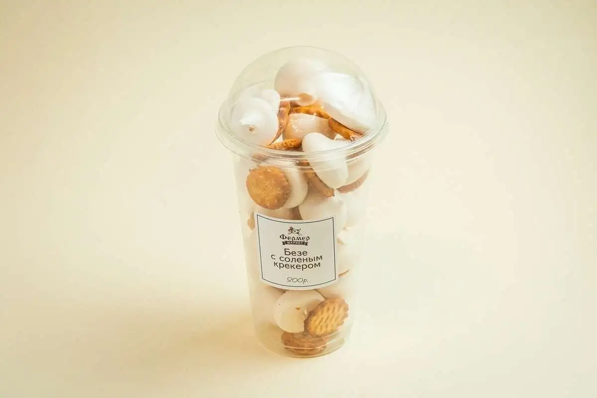 Безе с печеньем в стаканчике 80г