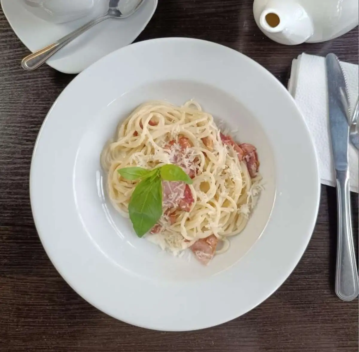 Паста А-ля карбонара