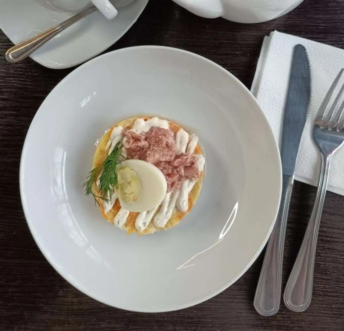 Салат Мимоза