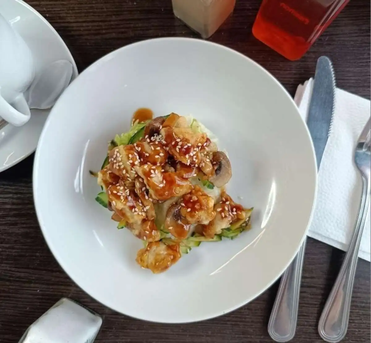 Салат Чикен корн