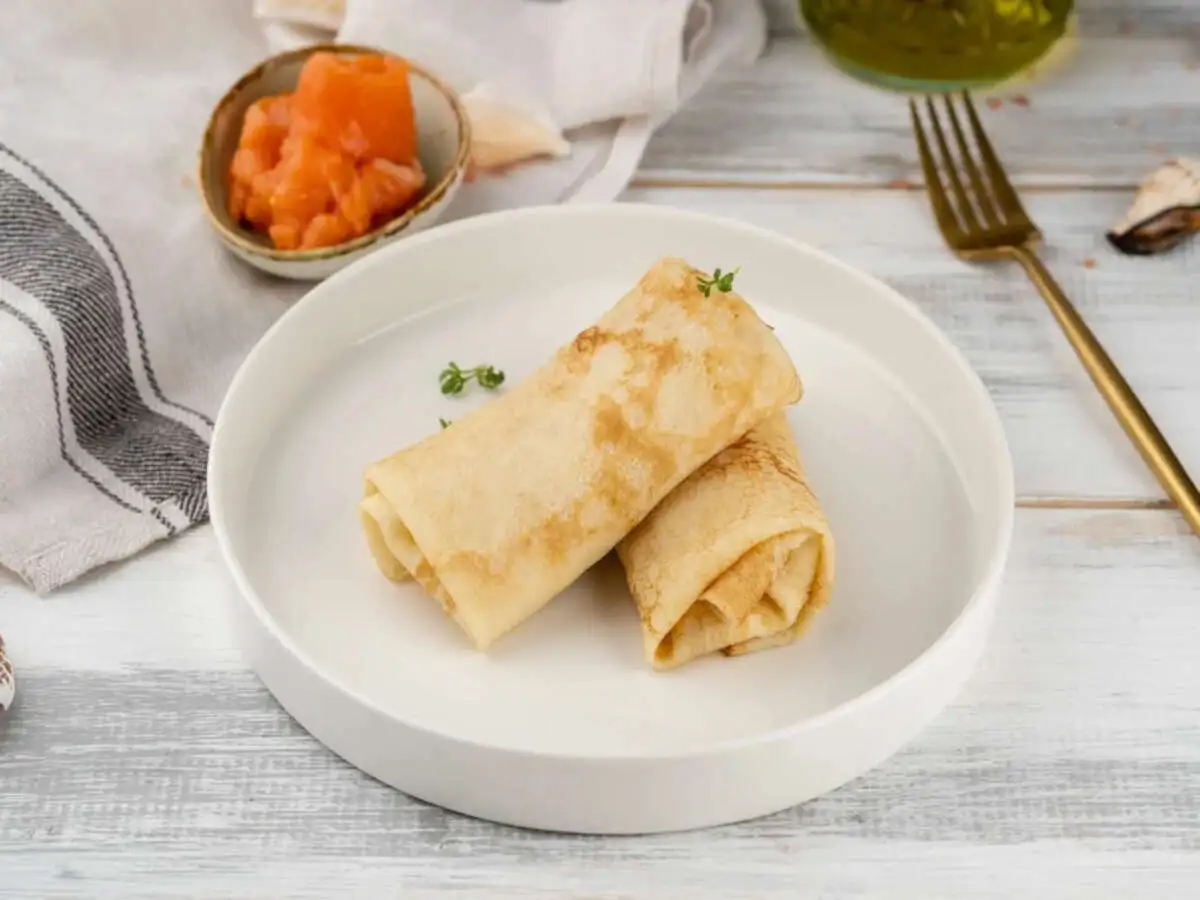 Блинчики с Форелью с/с и творож сыром СП вес