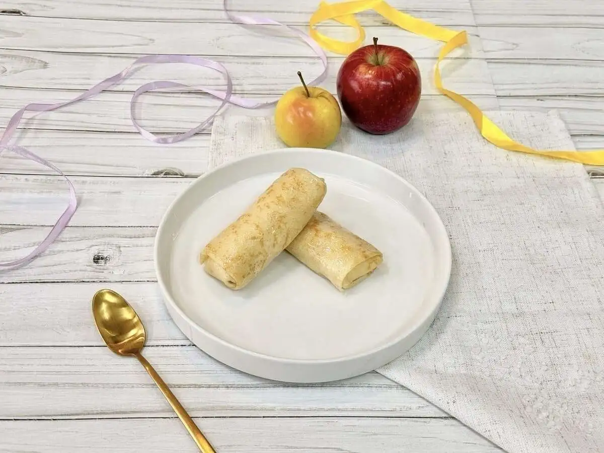 Блинчики с яблоком и корицей СП вес