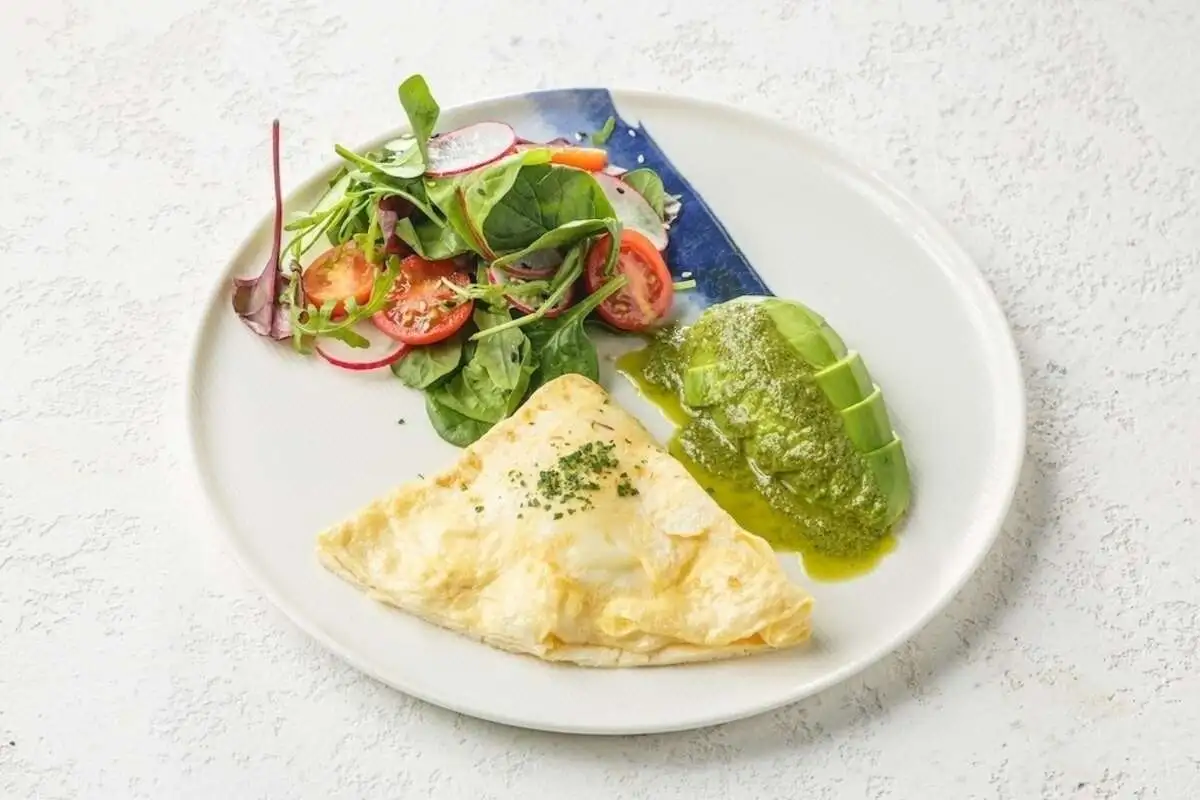 Омлет с сыром