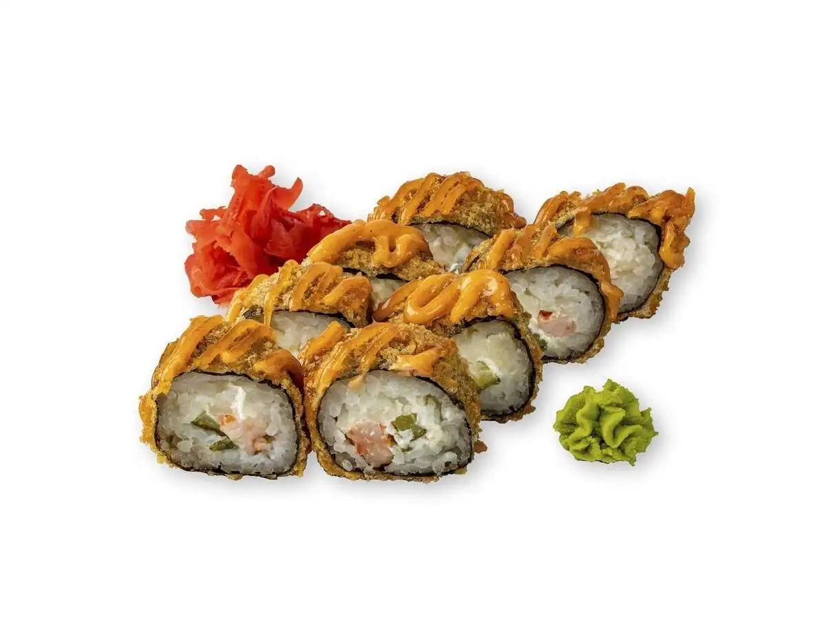 Ролл темпура креветка спайси