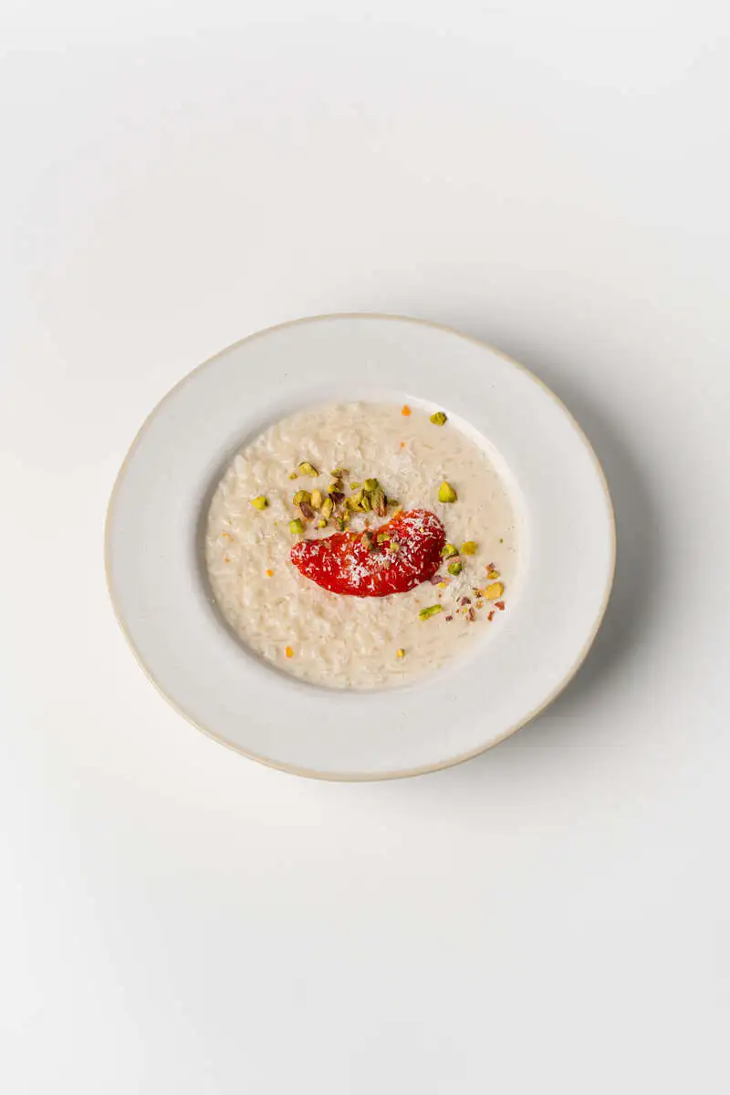 Рисовая каша с апельсиновой цедрой