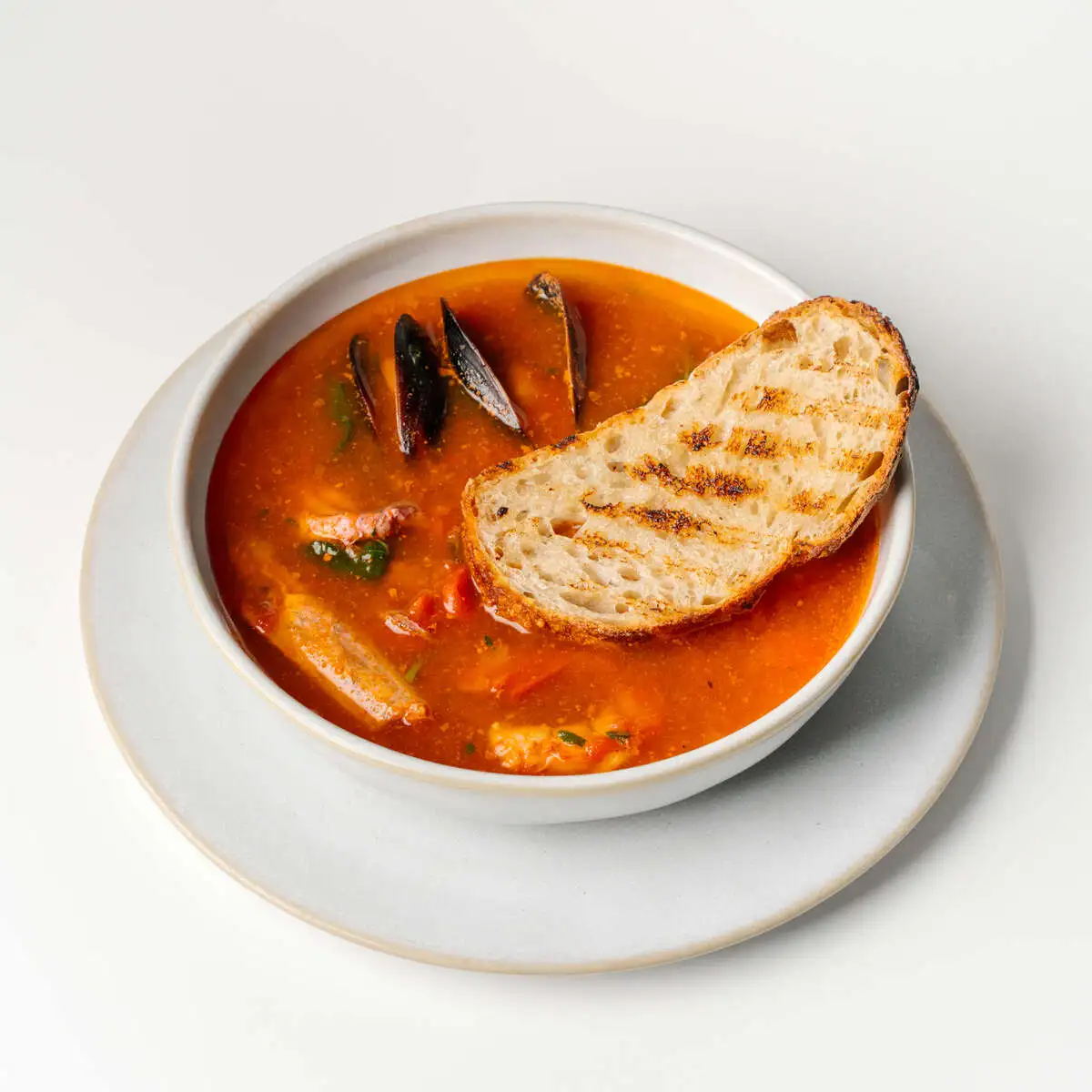 Суп из  морепродуктами 