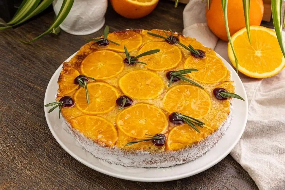 Пирог Сочный апельсин 1шт/700г