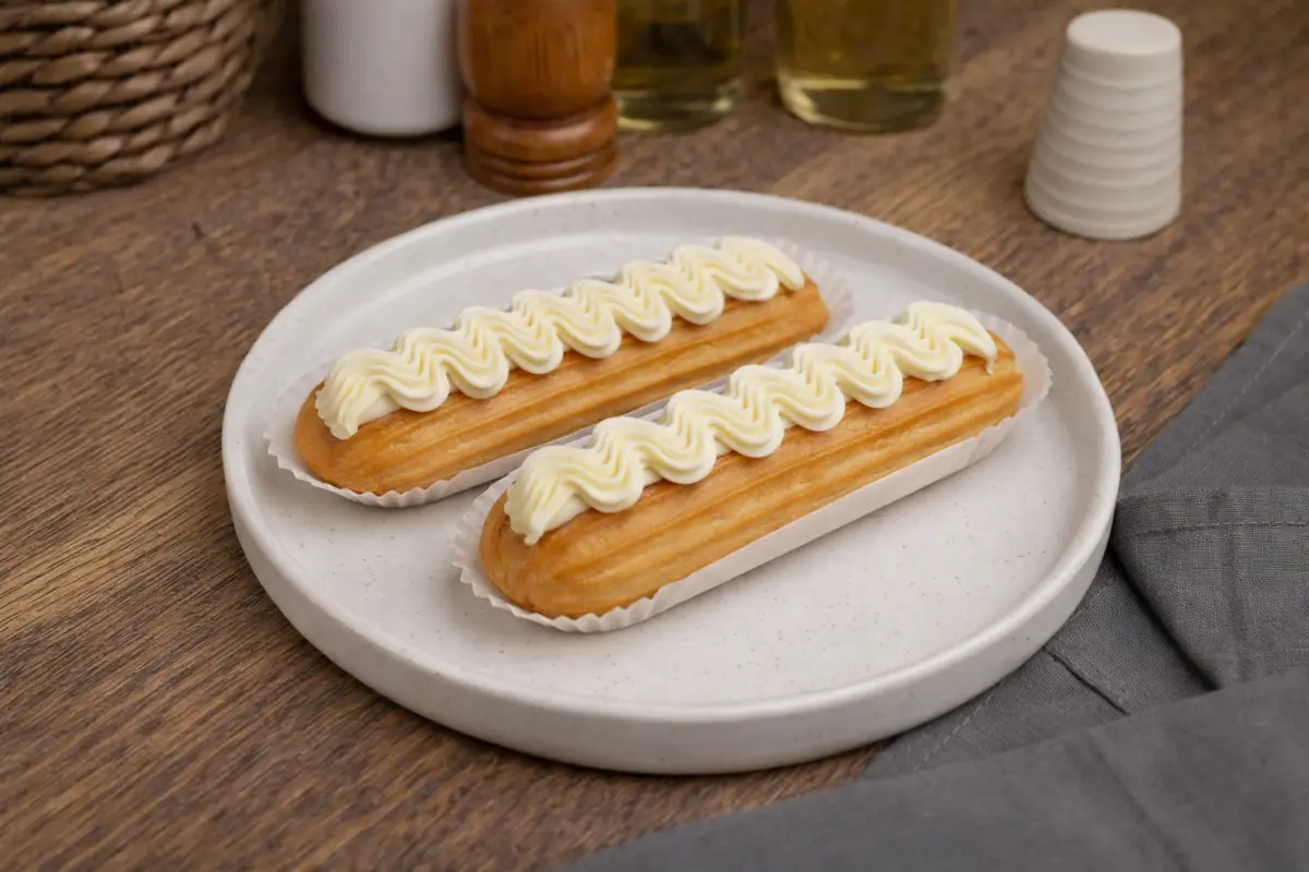 Эклер ванильный 2 шт