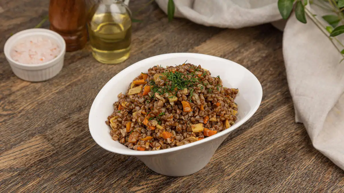 ДОСТАВКА Гречка с овощами 200г