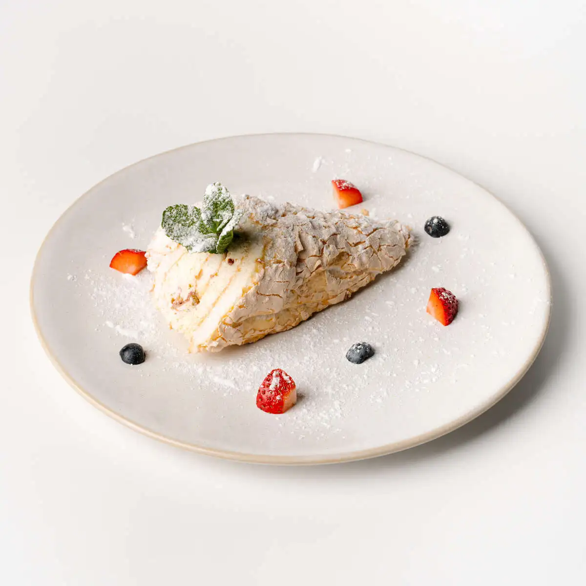 Меренговый рулет