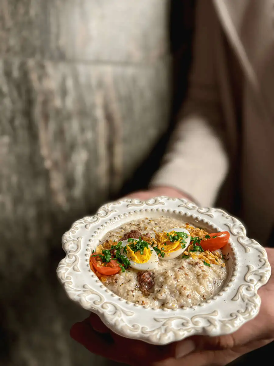 Ячневая сливочная каша