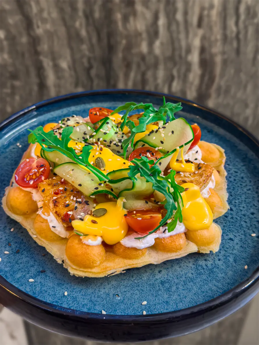 Гонконгская вафля с курицей