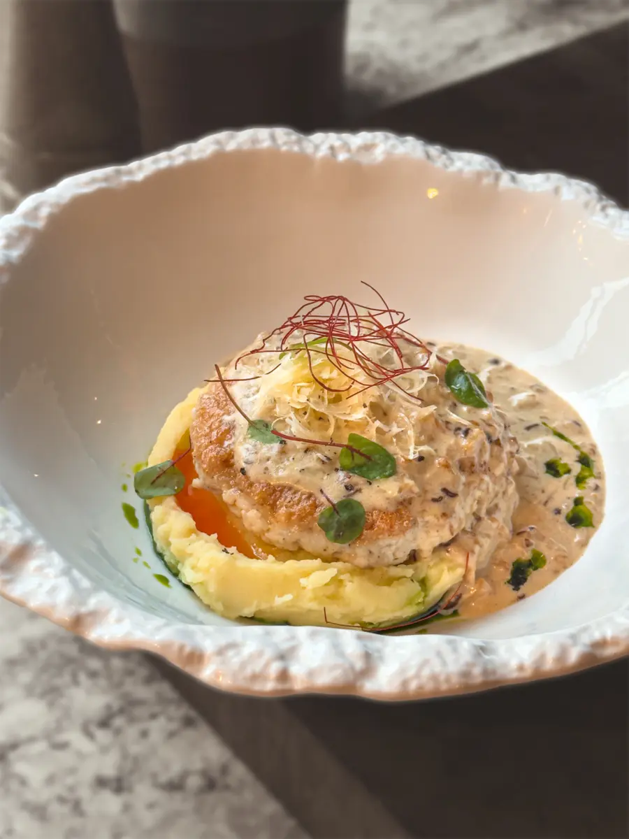 Стейк из рубленной индейки