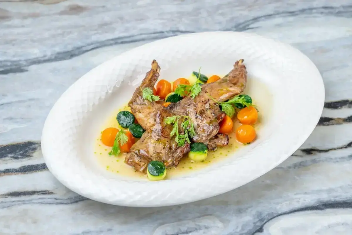 Кролик томленый в печи