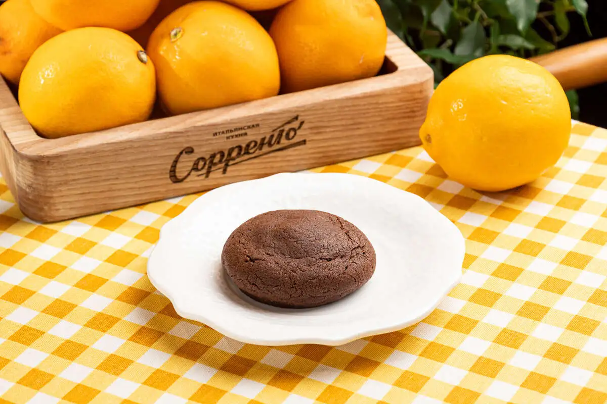 Печенье брауни с арахисовой пастой