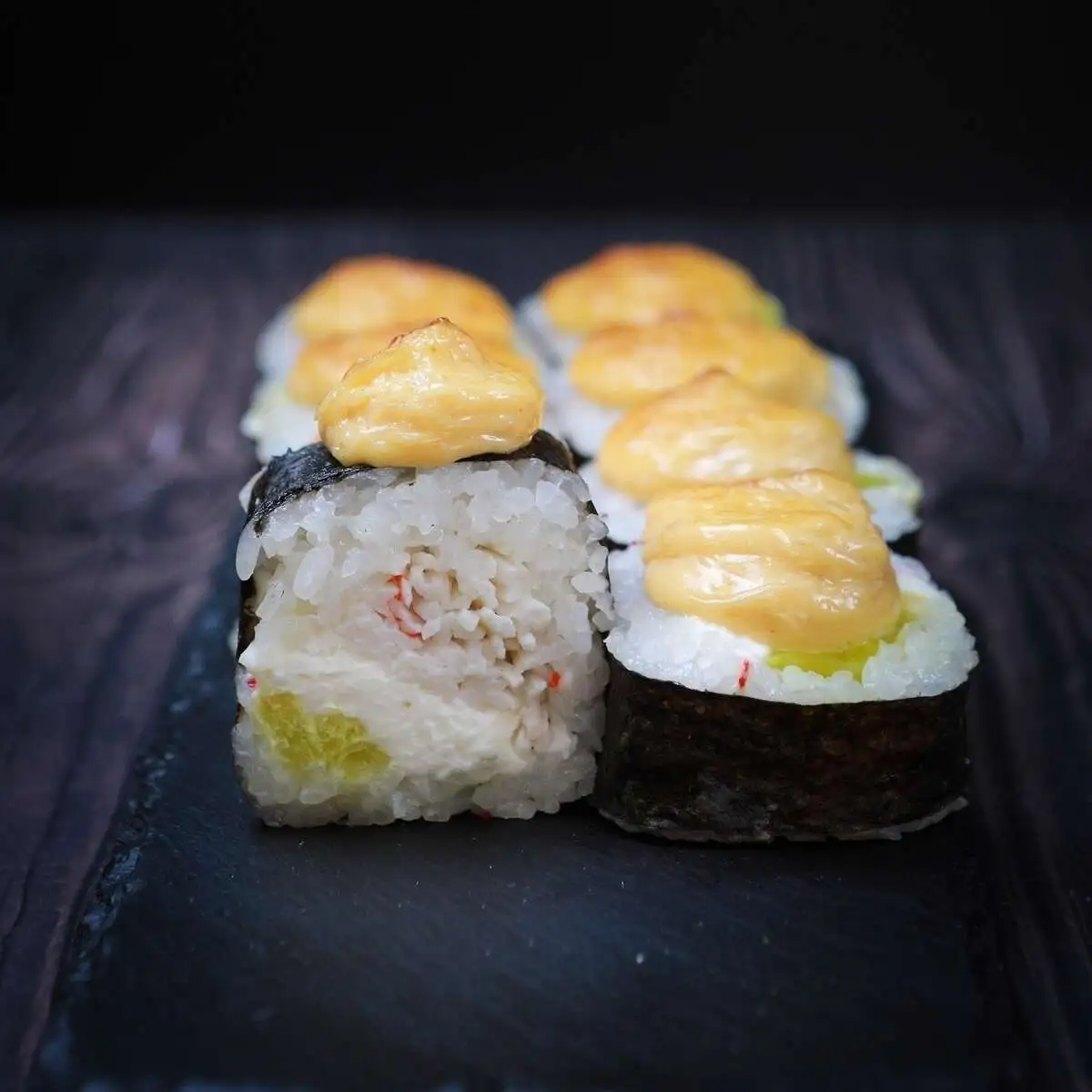 Запеченный с крабом