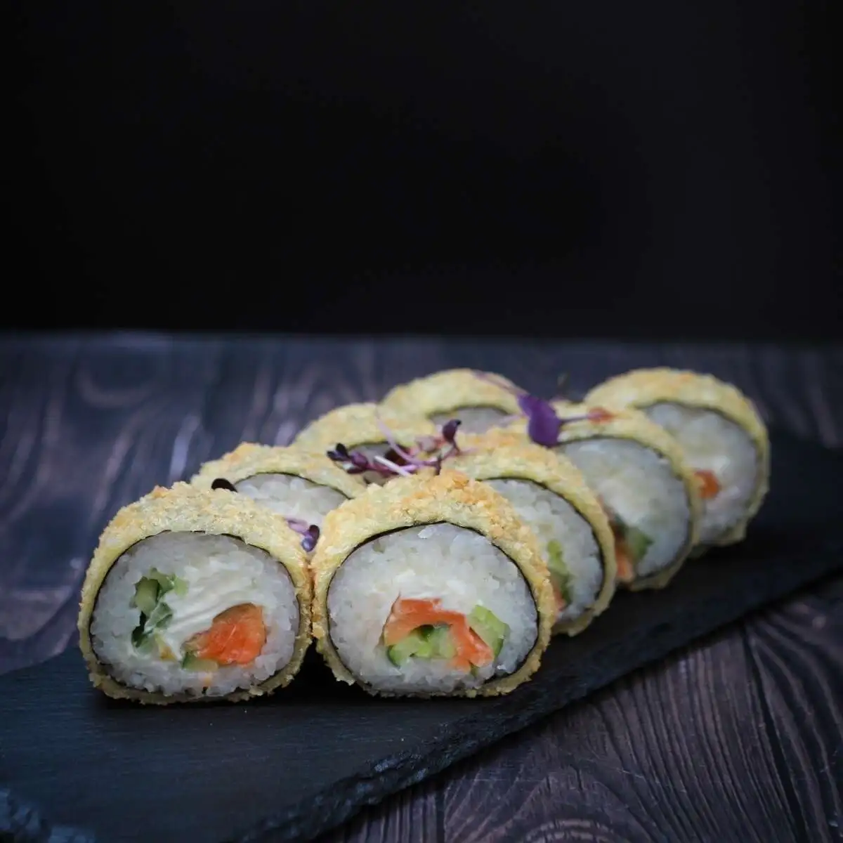 Сяке темпура