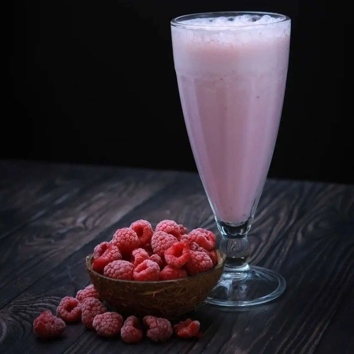 Молочный коктейль "Малина"