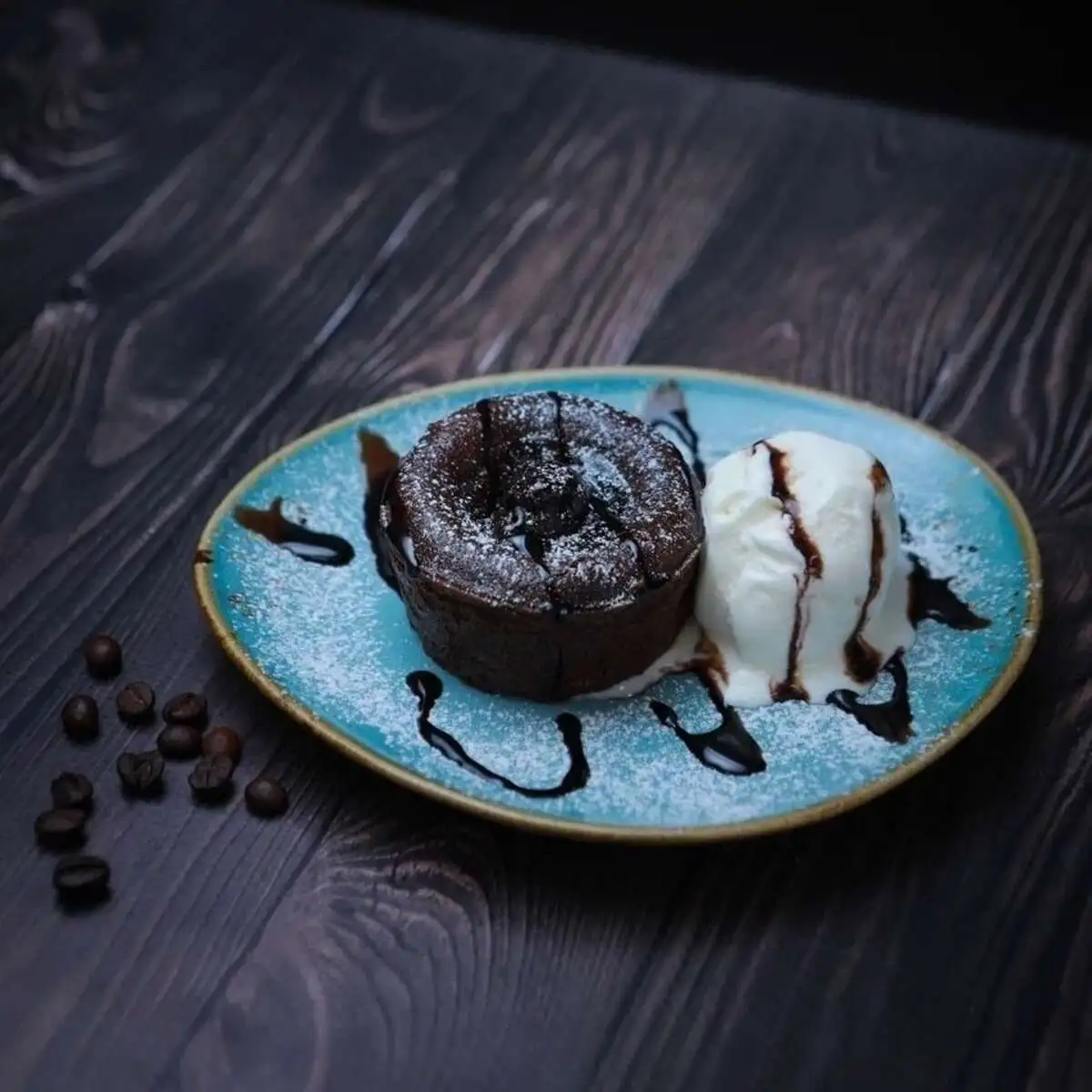 Шоколадный фондан